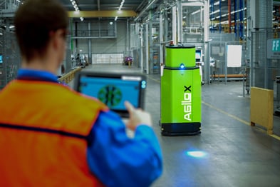 BMW implementiert 27 AGILOX AMRs