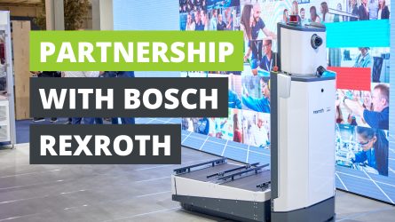 AGILOX and Bosch Rexroth enter into partnership for autonomous mobile robots